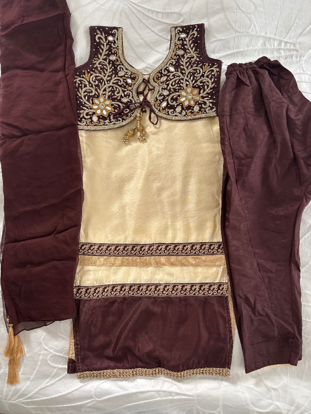 Girls Straight Salwar Suit